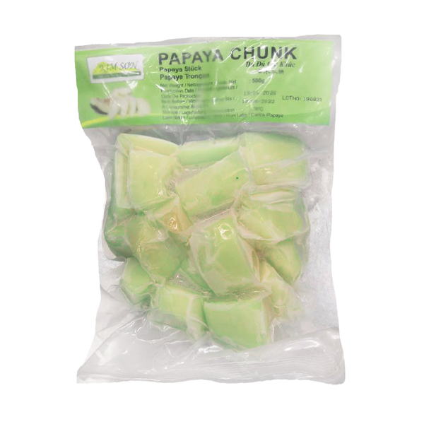 Kim Son Papaya Chunk 500g (Frozen)