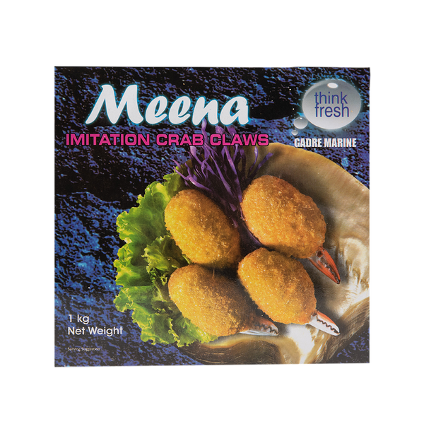 MEENA Breaded Crab Claws 1Kg (Frozen)