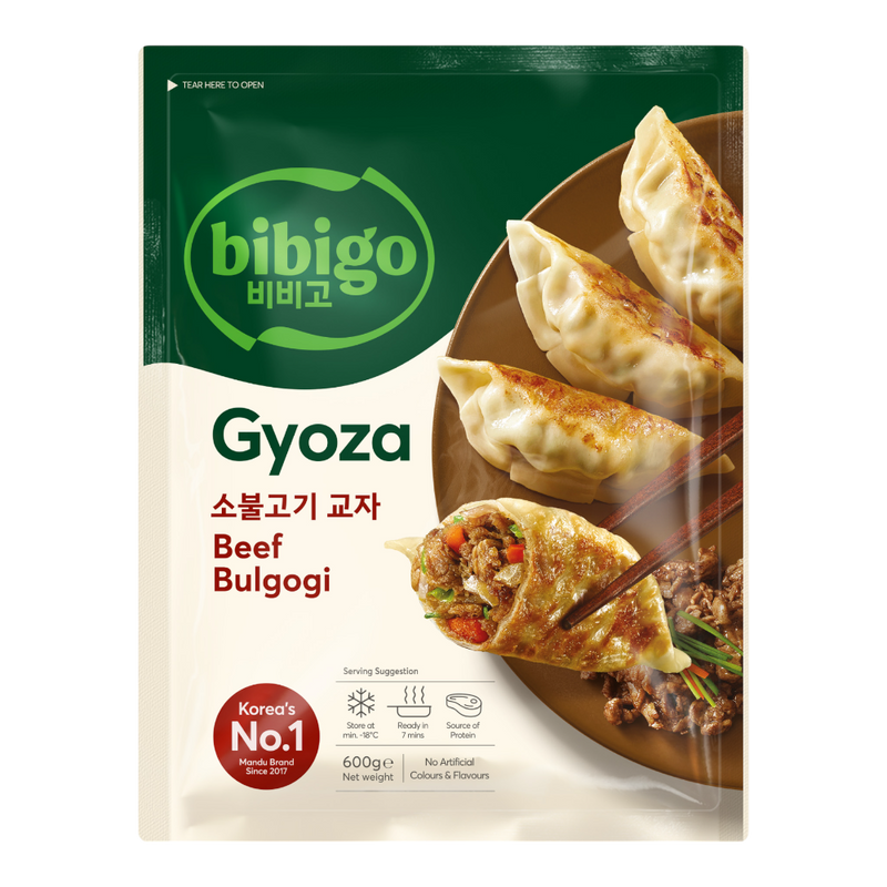 CJ BIBIGO Gyoza Dumplings Beef Bulgogi 600g (Frozen)