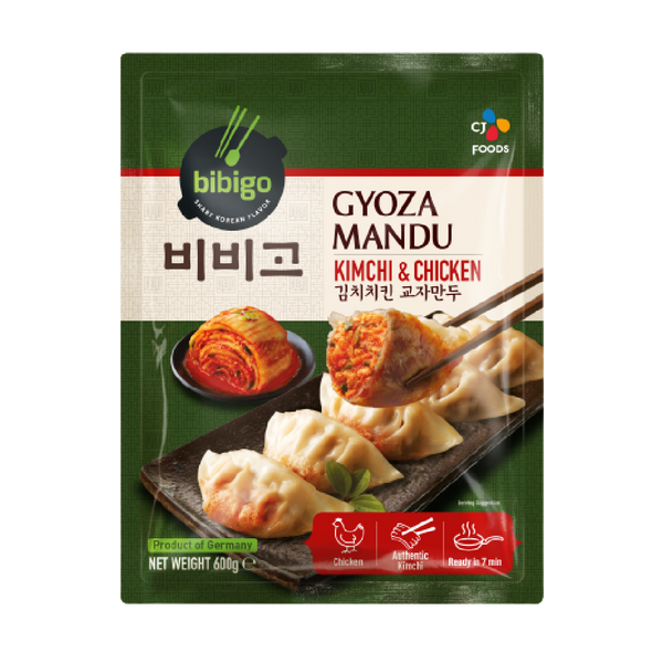 CJ BIBIGO Original Dumplings Kimchi & Chicken 600g (Frozen) - Longdan Official