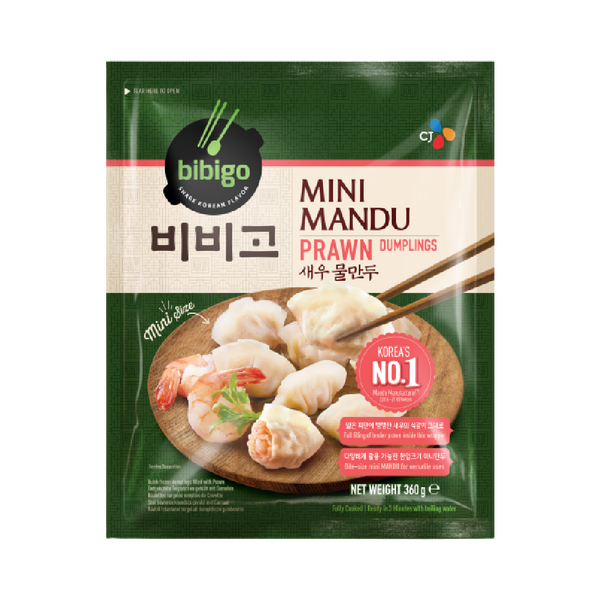 CJ BIBIGO Mini Mandu Prawn Dumplings 360g - Longdan Official