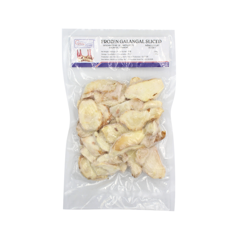 White River Frozen Galangal Sliced 200G (Frozen) - Longdan Official