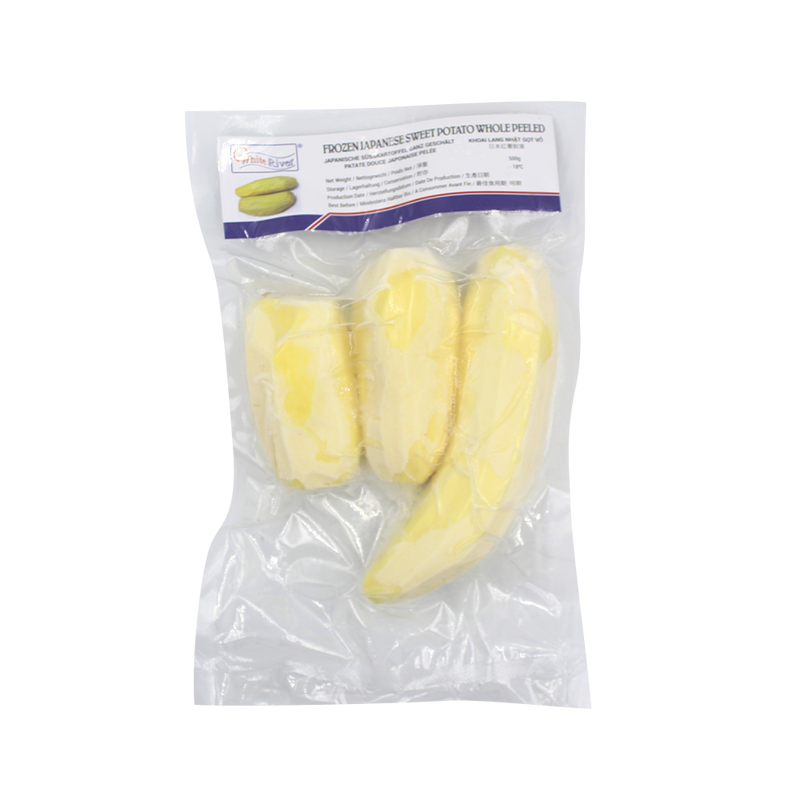 White River Frozen Japanese Sweet Potato Whole Peeled 500G (Frozen) - Longdan Official