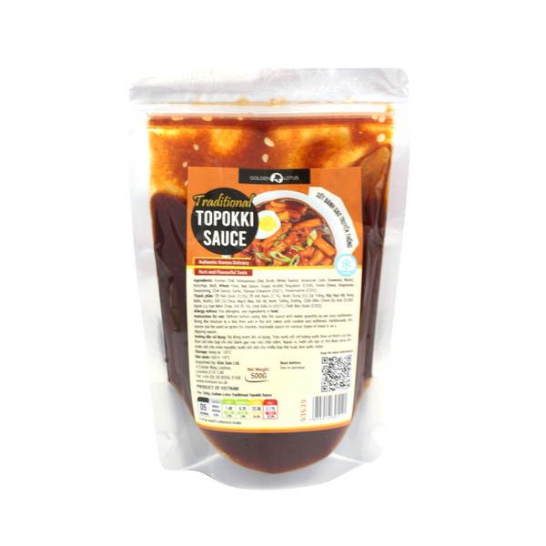 Golden Lotus Traditional Topokki Sauce 500g (Frozen) - Longdan Official