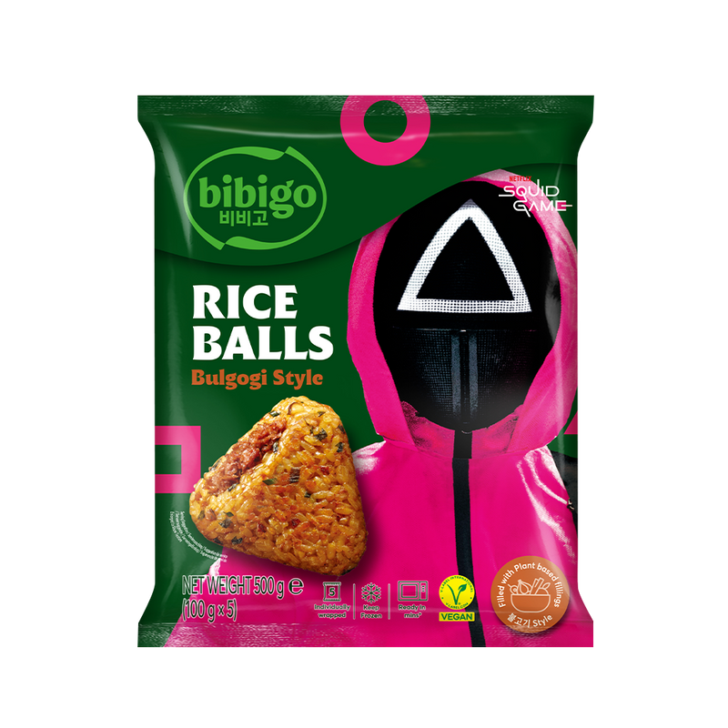 CJ Plant-based Rice Ball Bulgogi 500g (Frozen)