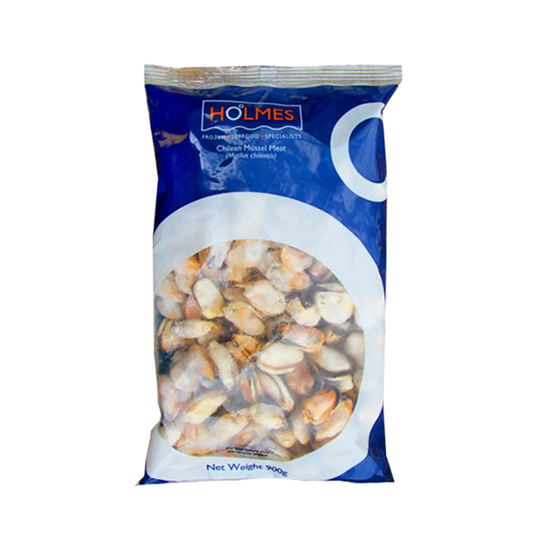 Holmes Chilean Mussel Meat 100/200 900g net (Frozen)