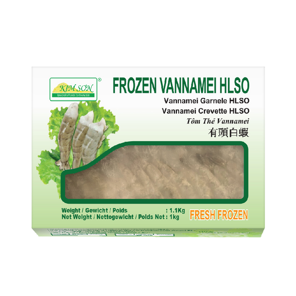 Kim Son Frozen HLSO Vannamei Shrimp  41-50 1kg (Frozen)