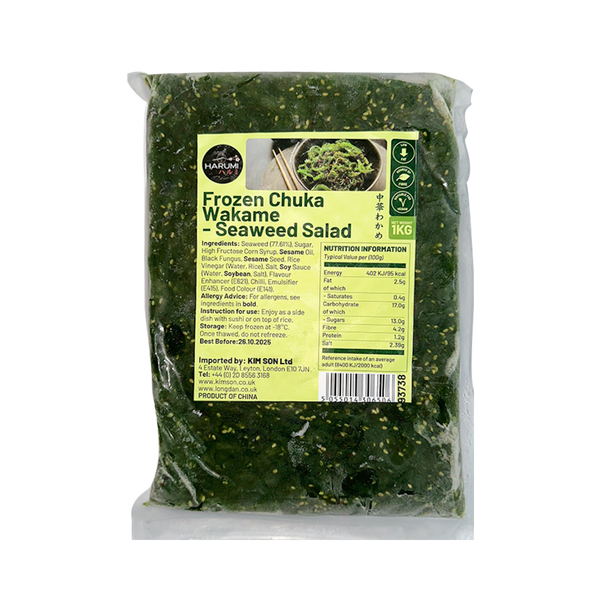 Harumi Frozen Chuka Wakame - Seaweed Salad 1kg (Frozen)