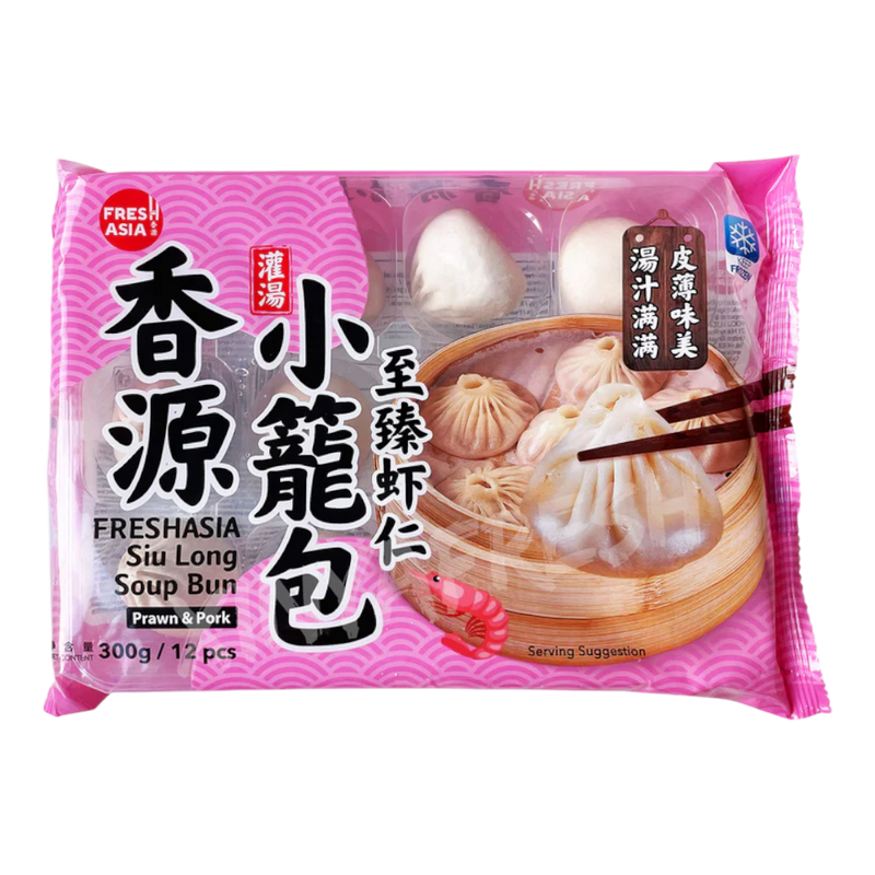 FRESHASIA Pork & Prawn Siu Loong Bun 300g (Frozen)