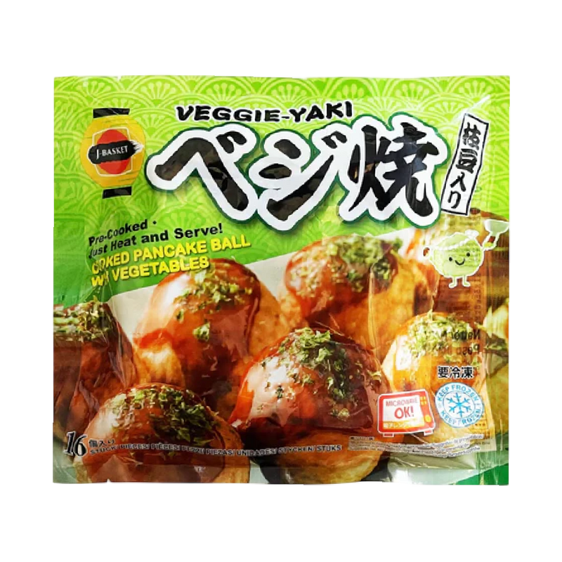 J-BASKET Veggie-Yaki (16pcs) ) 480g (Frozen)