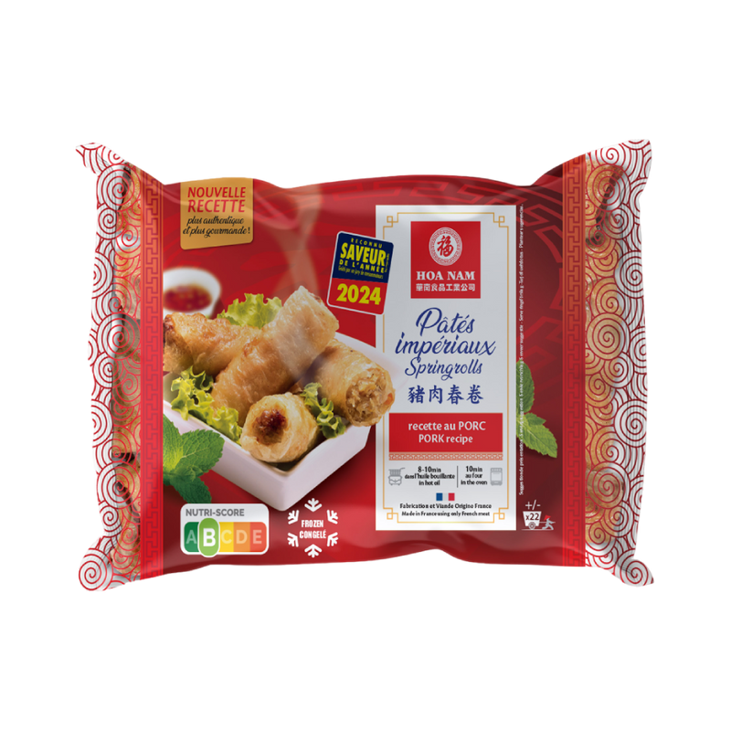 Hoa Nam Pork Spring Roll / Cha Gio Heo 814G (Frozen)