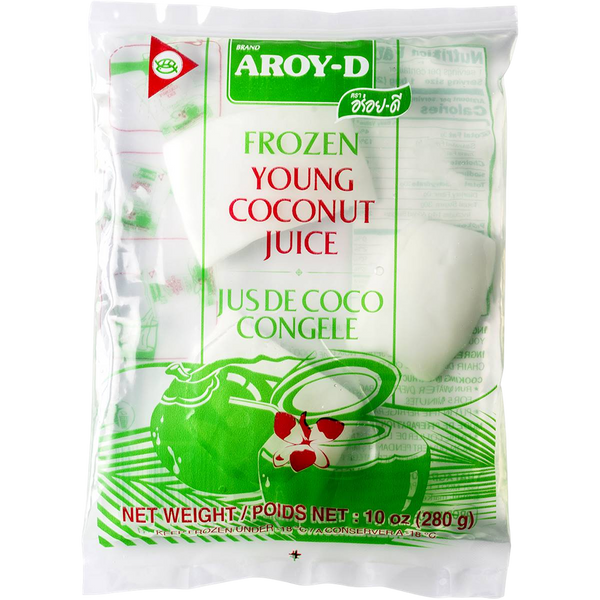 AROY-D Coconut Juice (bag) 280g (Frozen)