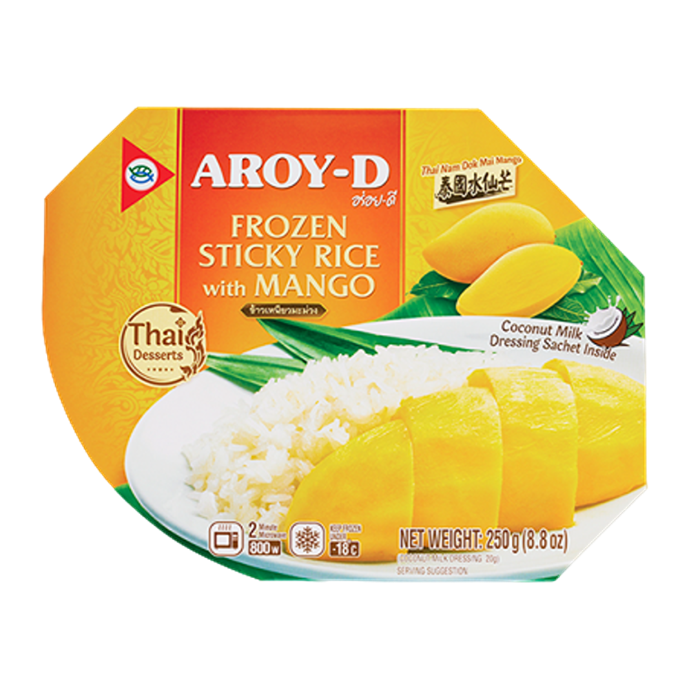 AROY-D Sticky Rice with Mango 250g