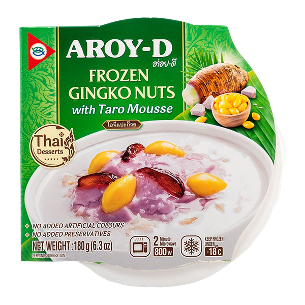 AROY-D Gingko Nuts with Taro Mousse 180g (Frozen)