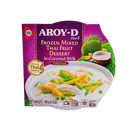 AROY-D Tráng miệng trái cây Thái hỗn hợp trong nước cốt dừa 180g
