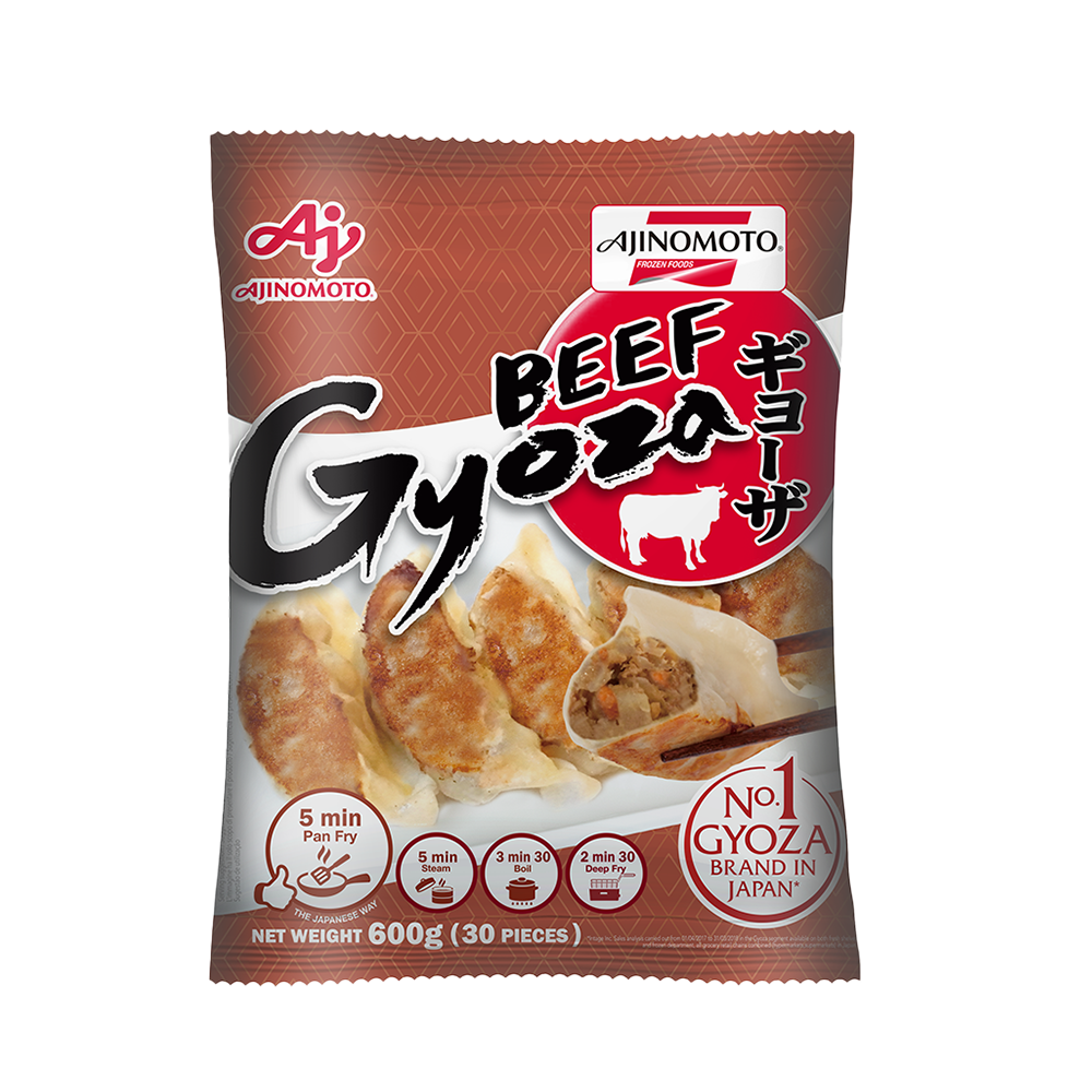 AJINOMOTO Beef Gyoza 600g (Frozen)