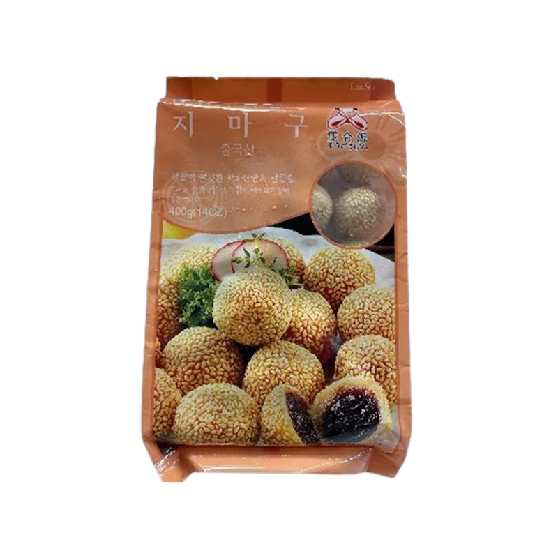 Shuangheyuan Frozen Red Bean Sesame Balls 400g (Frozen)