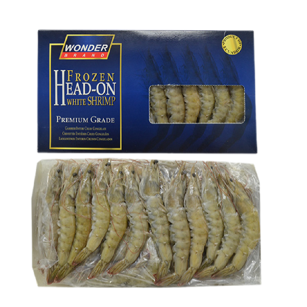 WONDER IQF HOSO Ecuadorian King Prawns 20/30 1kgnet (Frozen)