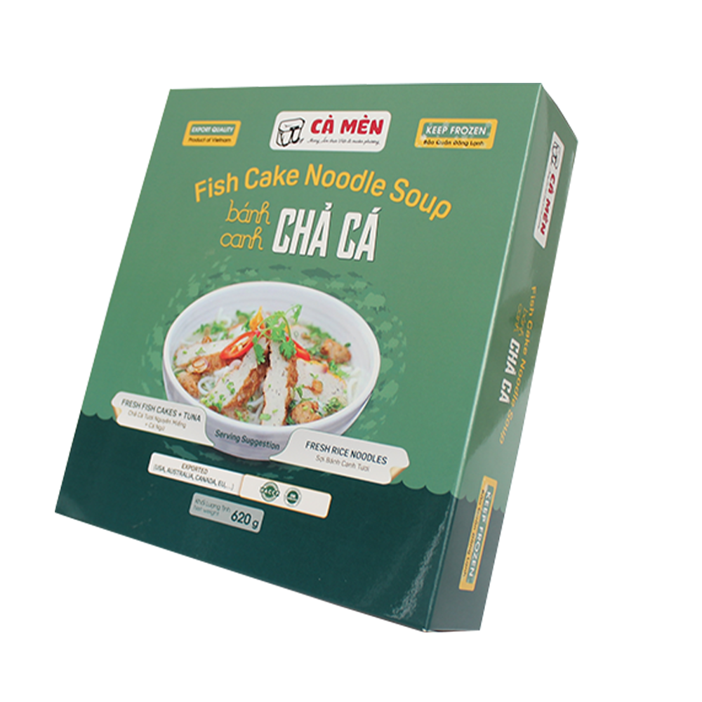 CA MEN Fish Cake Noodle Soup 620g (Frozen)