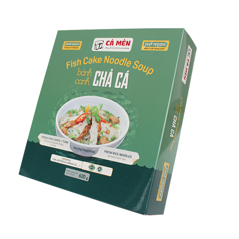 CA MEN Fish Cake Noodle Soup 620g (Frozen)