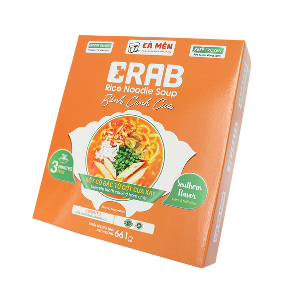 CA MEN Crab Rice Noodle Soup 661g (Frozen)