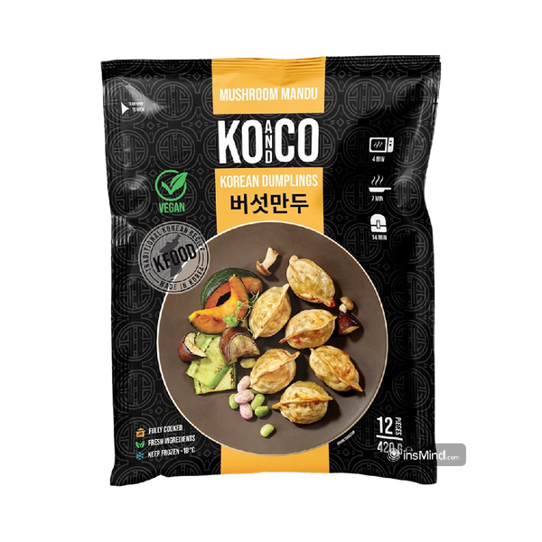 KO&CO Vegan Mushroom Mandu 420g (Frozen)