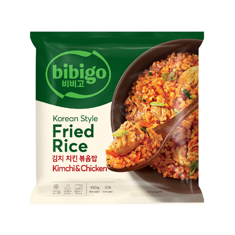 CJ BIBIGO Fried Rice Kimchi & Chicken 450g (Frozen)