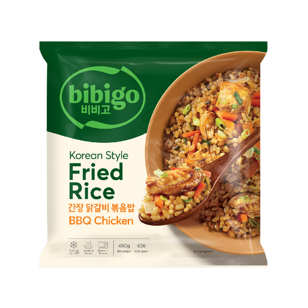 CJ BIBIGO Fried Rice K-BBQ Chicken 450g (Frozen)