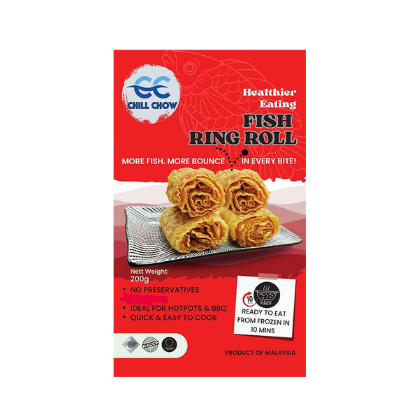 CHILL CHOW Fish Ring Roll 200g (Frozen)