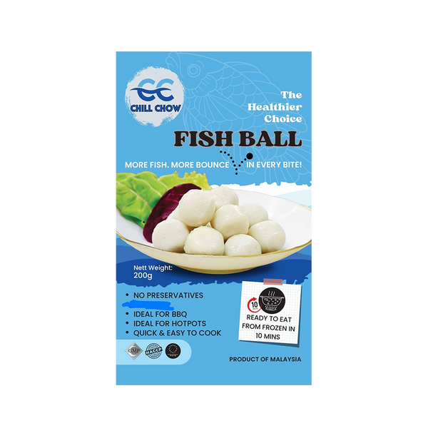 CHILL CHOW Fish Ball 200g (Frozen)