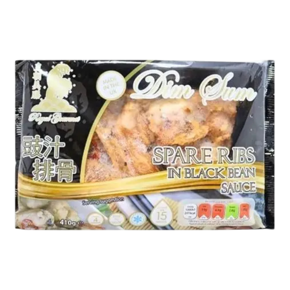 ROYAL GOURMET Spare Ribs In Black Bean Sauce 410g (Frozen)