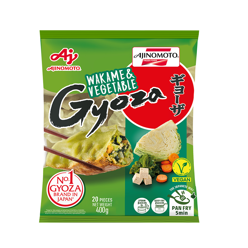 AJINOMOTO Wakame and Vegetable Gyoza 400g (Frozen)
