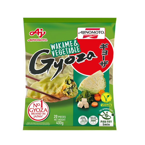 AJINOMOTO Wakame dan Sayur Gyoza 400g (Beku)