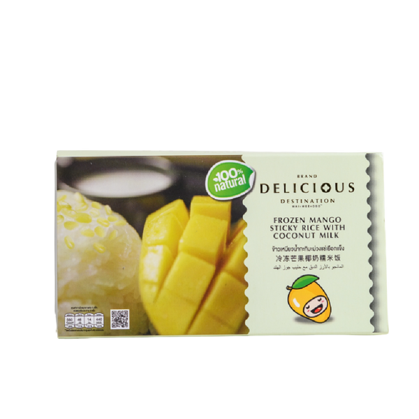 DELICIOUS Mango Sticky Rice with Coconut Milk 230g (Frozen)