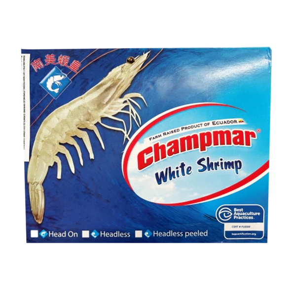 CHAMPMAR Raw Block P&D Prawns 21/25 900gnet (Frozen)