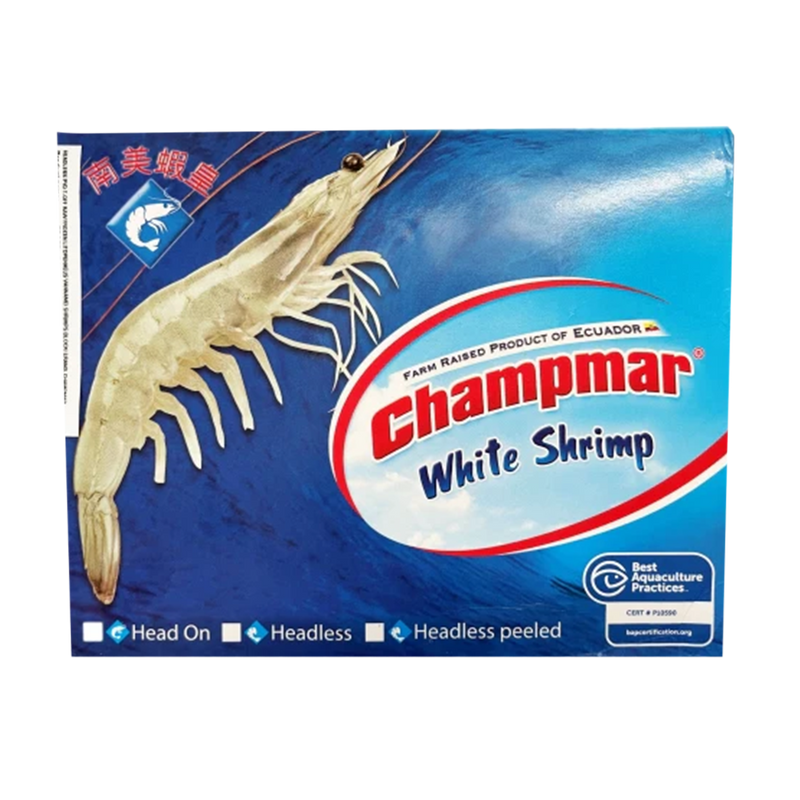 CHAMPMAR Raw Block P&D Prawns 21/25 900gnet (Frozen)