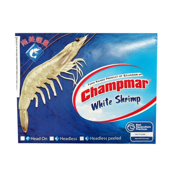 CHAMPMAR Raw Block P&D Prawns 31/35 900gnet (Frozen)