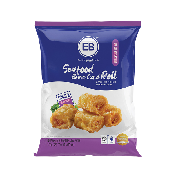 EB Seafood Bean Curd Roll 300g (Frozen)