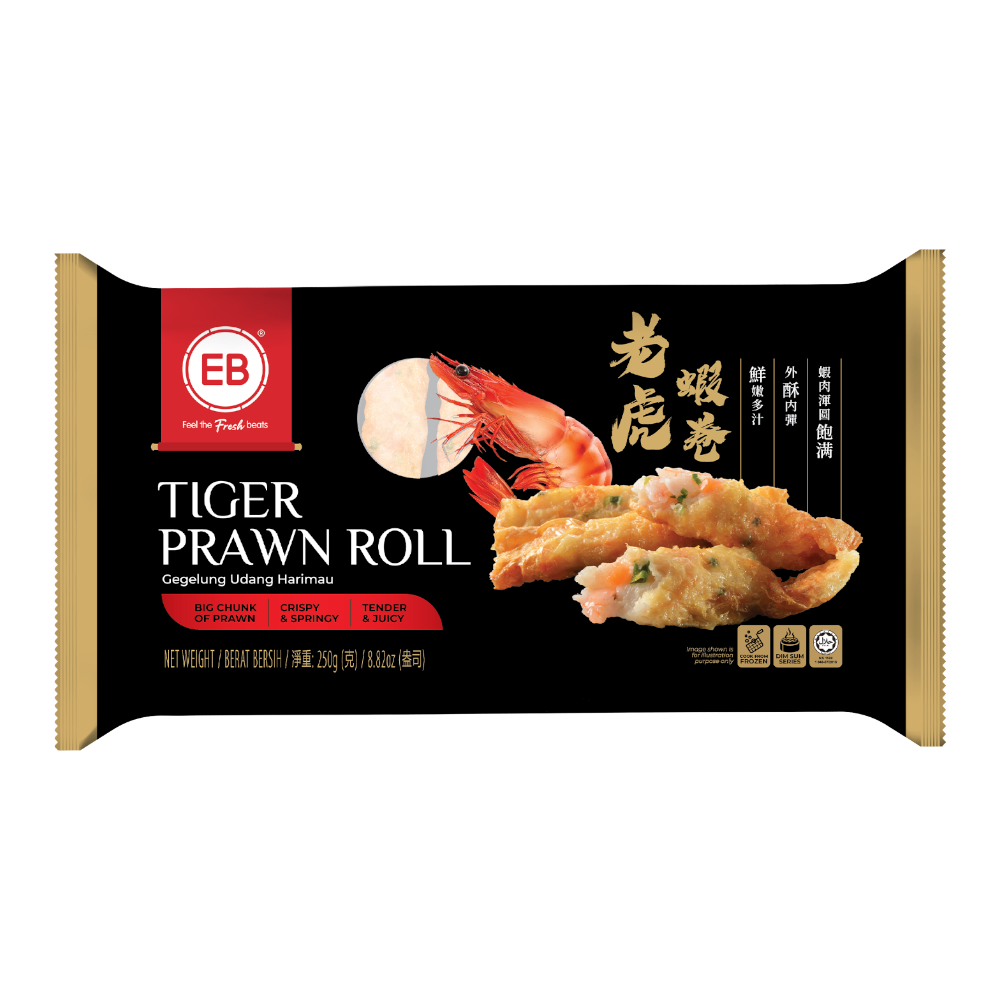 EB Tiger Prawn Roll 250g (Frozen)