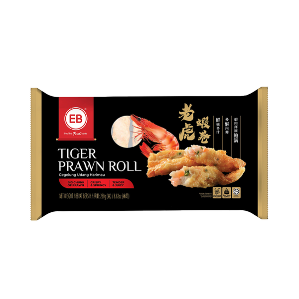 EB Tiger Prawn Roll 250g (Frozen)