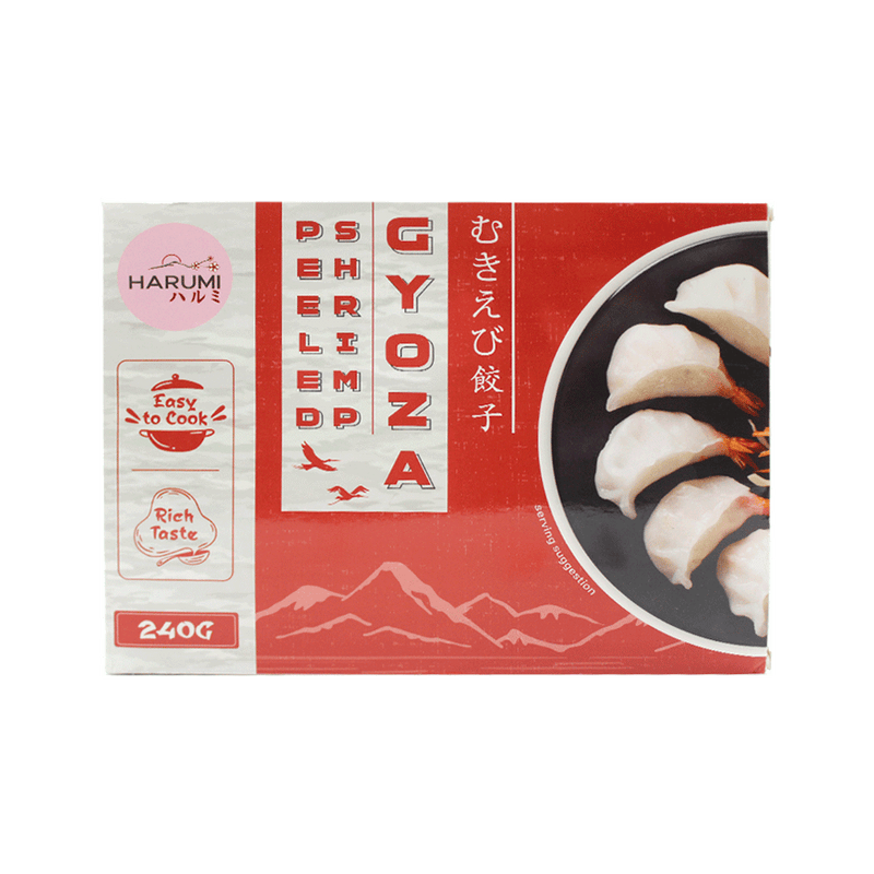 HARUMI Peeled Shrimp Gyoza 240g (Frozen)
