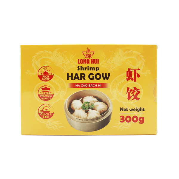 LONG HUI Shrimp Har Gow 300g (Frozen)
