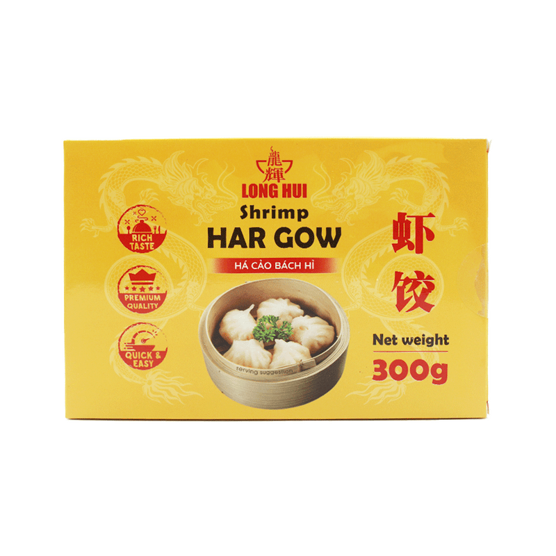 LONG HUI Shrimp Har Gow 300g (Frozen)