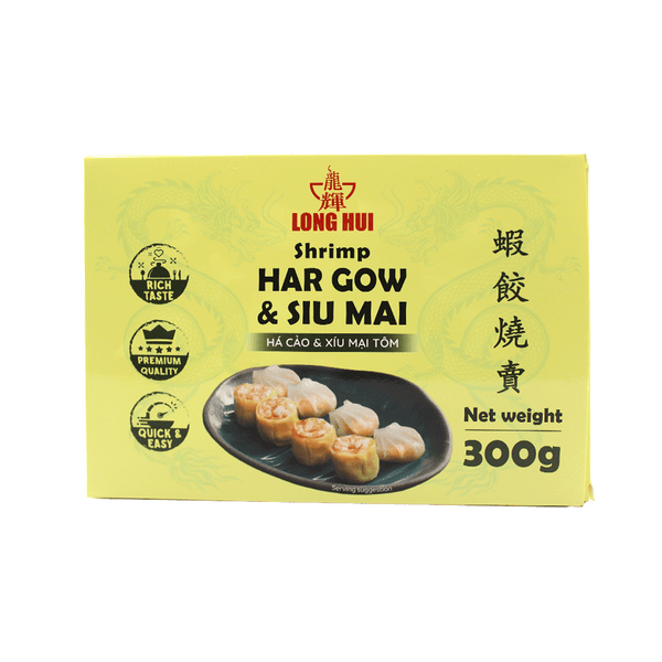 LONG HUI Shrimp Har Gow & Siu Mai 300g (Frozen)