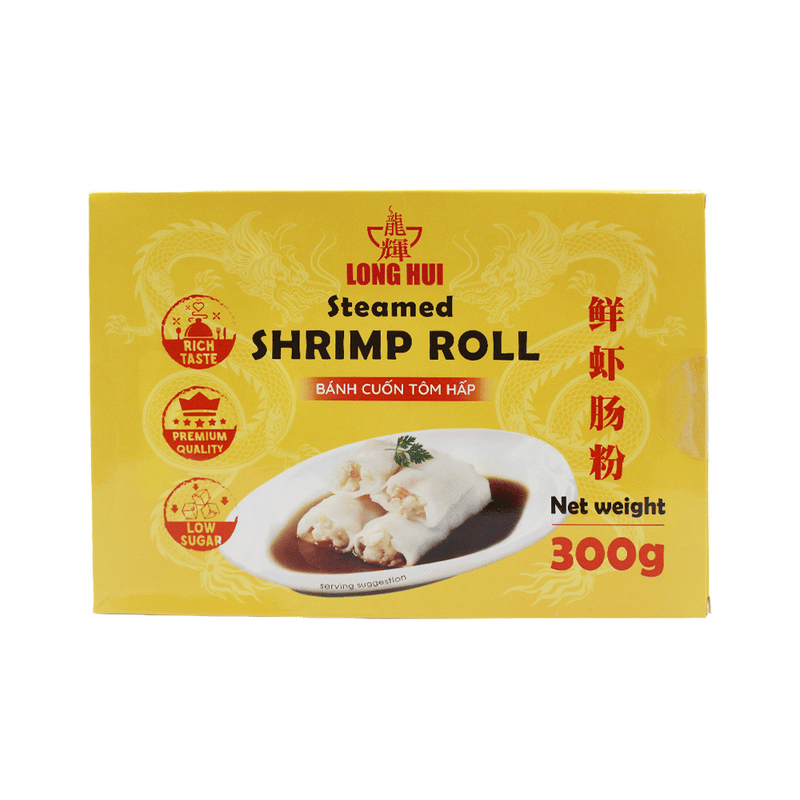 LONG HUI Steamed Shrimp Roll 300g (Frozen)