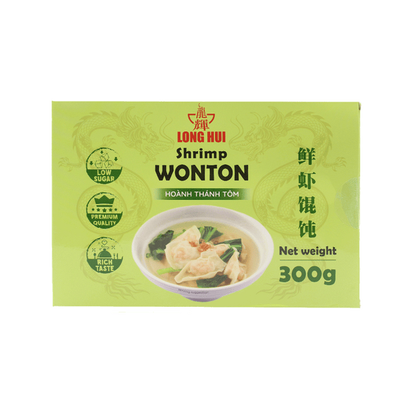 LONG HUI Shrimp Wonton 300g (Frozen)