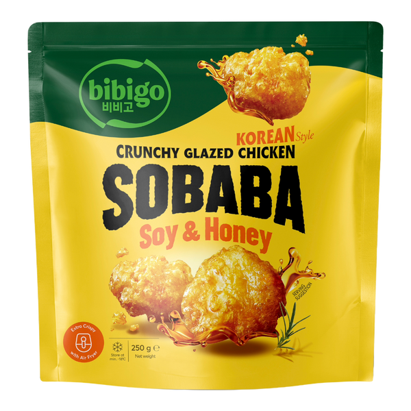 CJ BIBIGO Korean Style Sobaba Chicken (Soy & Honey) 250g (Case 10)