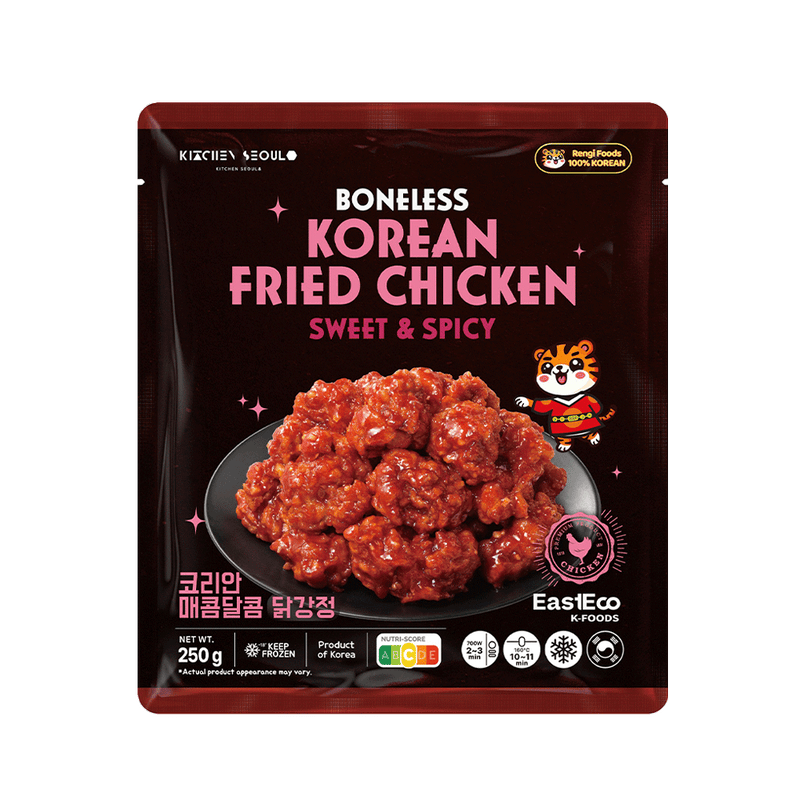 KITCHEN SEOUL Korean Boneless Fried Chicken Sweet Spicy 250g (Frozen