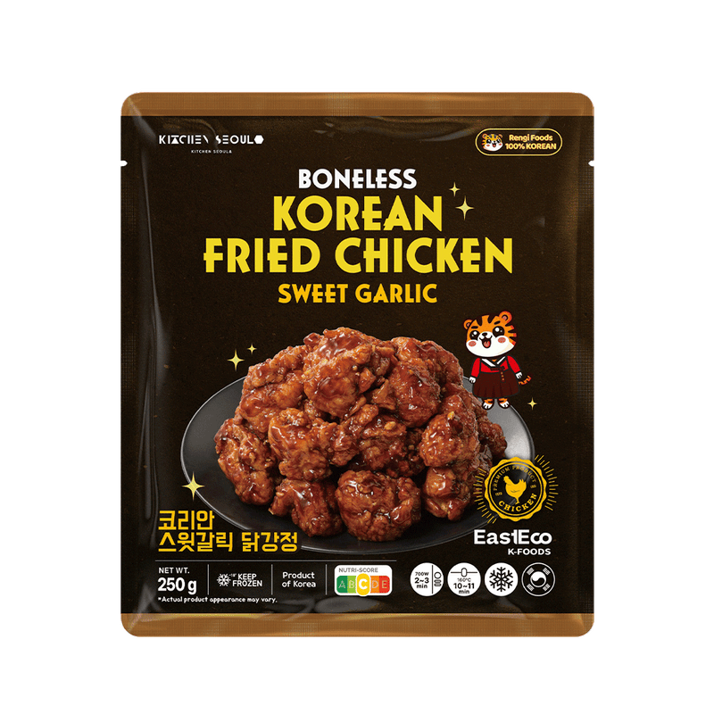 KITCHEN SEOUL Korean Boneless Fried Chicken Sweet Garlic 250g (Frozen)