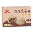 LONG HUI Chicken Mushroom Bao Buns 300g (Frozen)